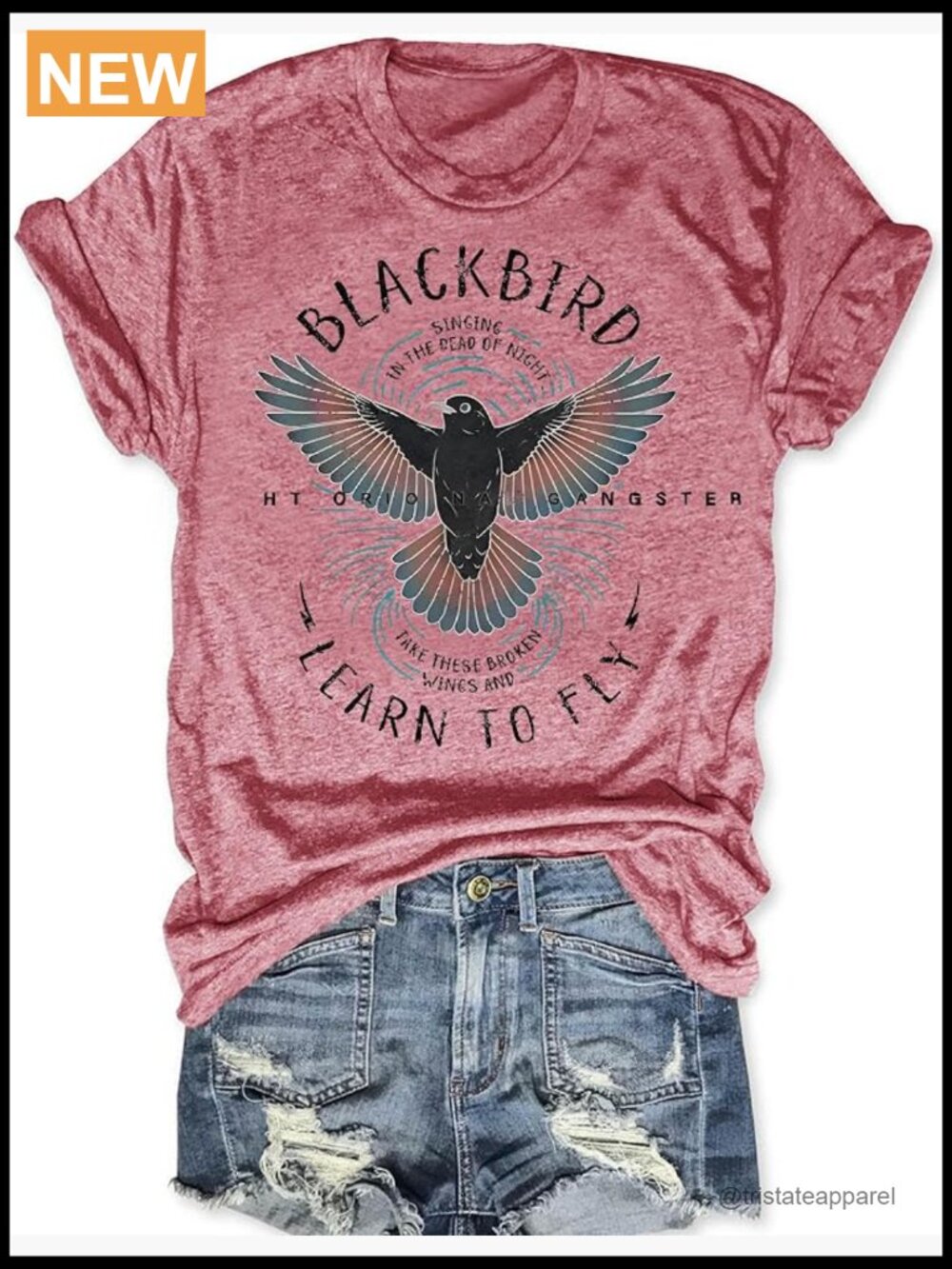 Women's Rock Band Vintage Graphic Tee Short Sleeve Loose Fit T-Shirt